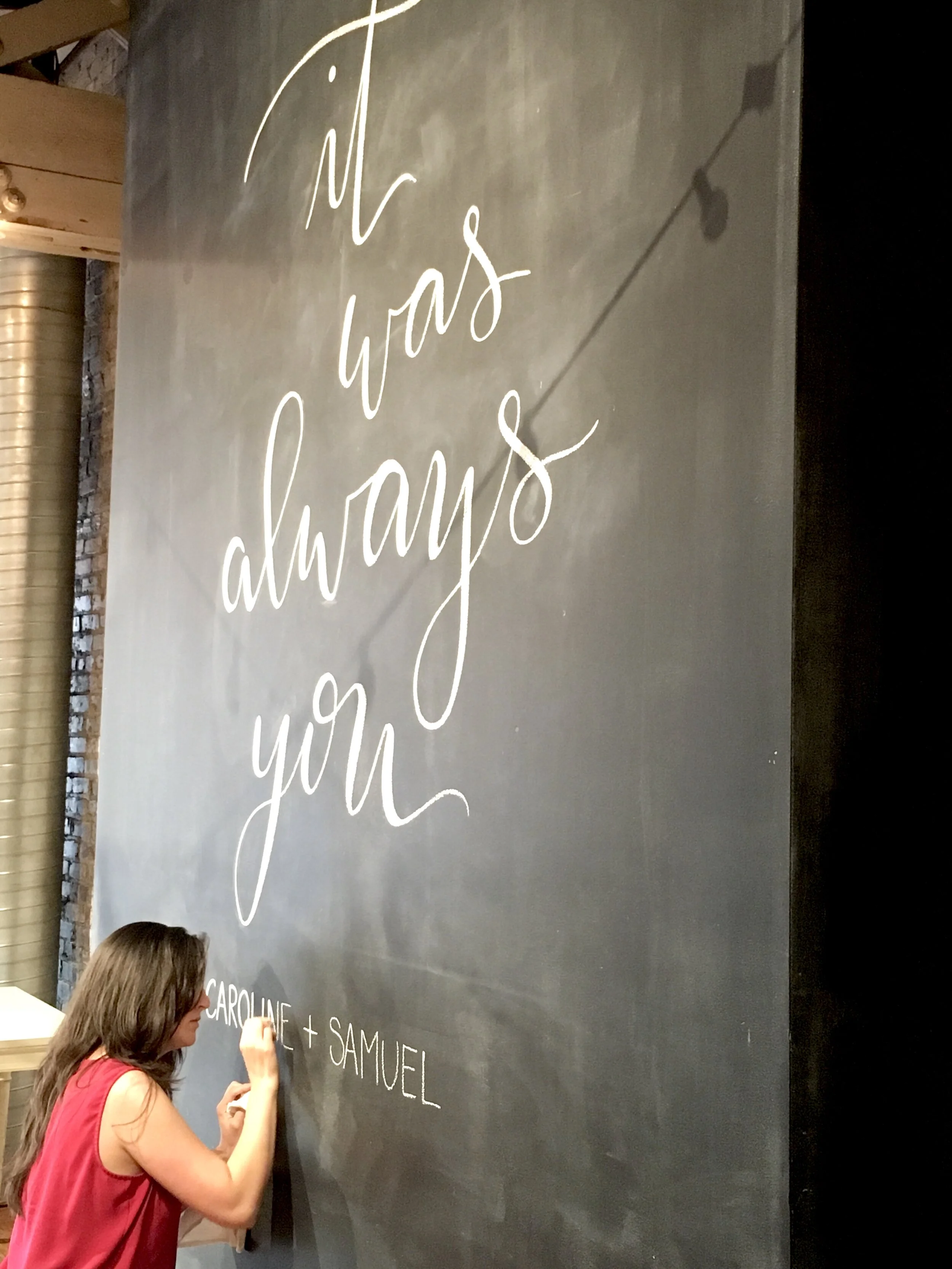 How to Make a DIY Chalkboard on Any Surface — Raleigh Calligraphy & Design