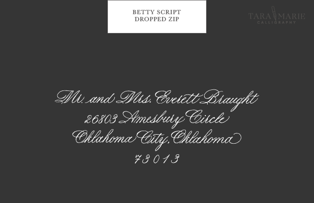 Betty Script Dropped Zip