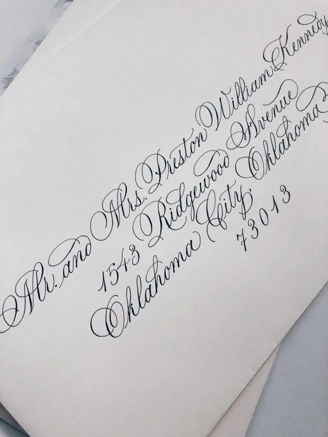Black Marie Script Envelope.JPG