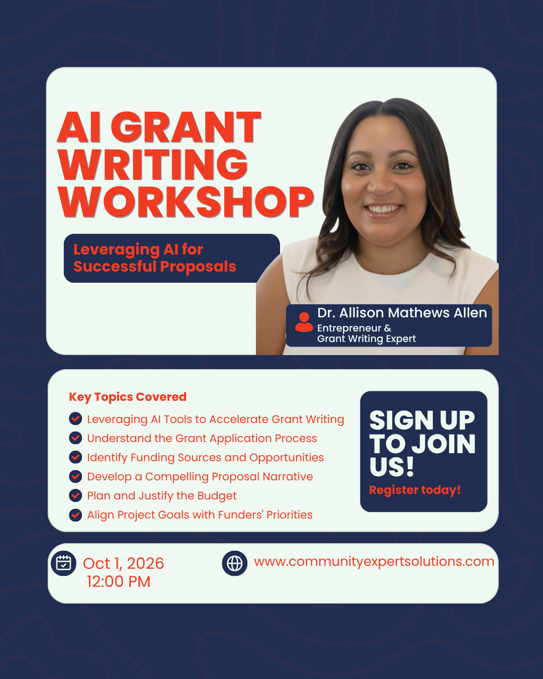 AI Grant Writing Workshop