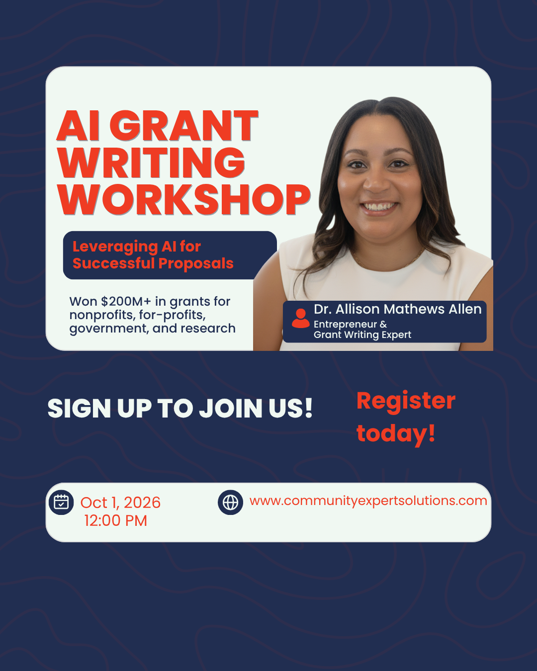 AI Grant Writing Workshop