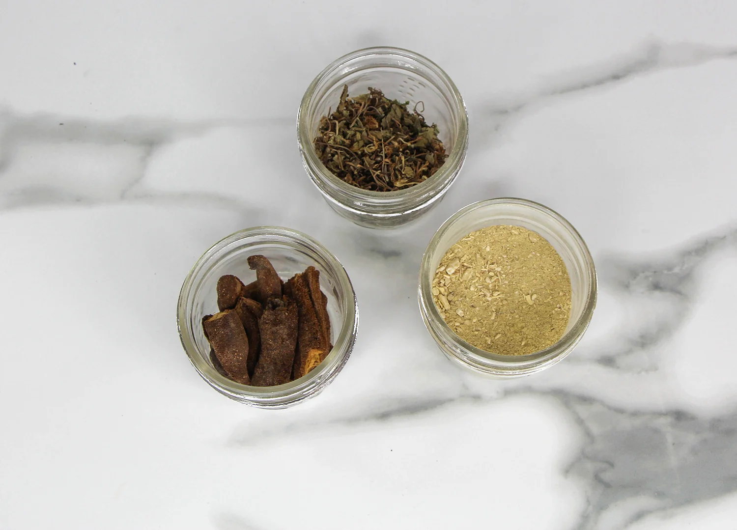 Dried Breadfruit Flowers, Gotu Kola and Soapwart - all beneficial ingredients found in the Altilis Beauty Product Line. See here for some more of our ingredients and their benefits.