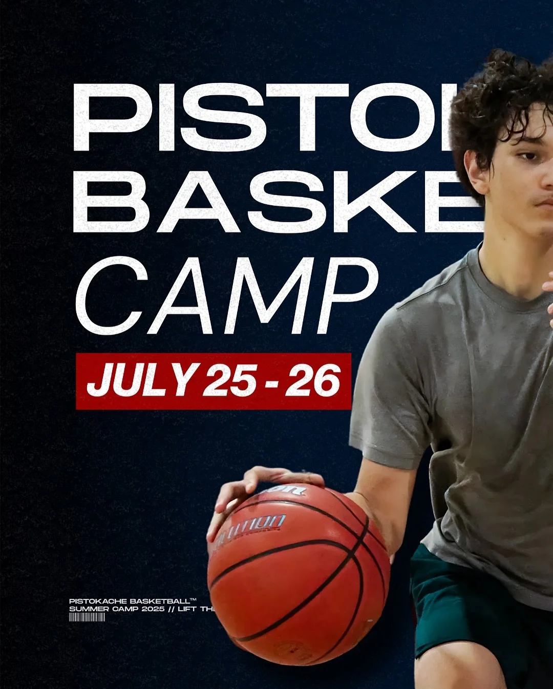 🔴 4 DAYS AWAY&hellip; This Friday &amp; Saturday (July 25&ndash;26), we&rsquo;re hosting the Pistokache Basketball Camp.

This 2-day experience is built to help your athlete:

✅ Learn how to score with AND without the ball
✅ Master the footwork that