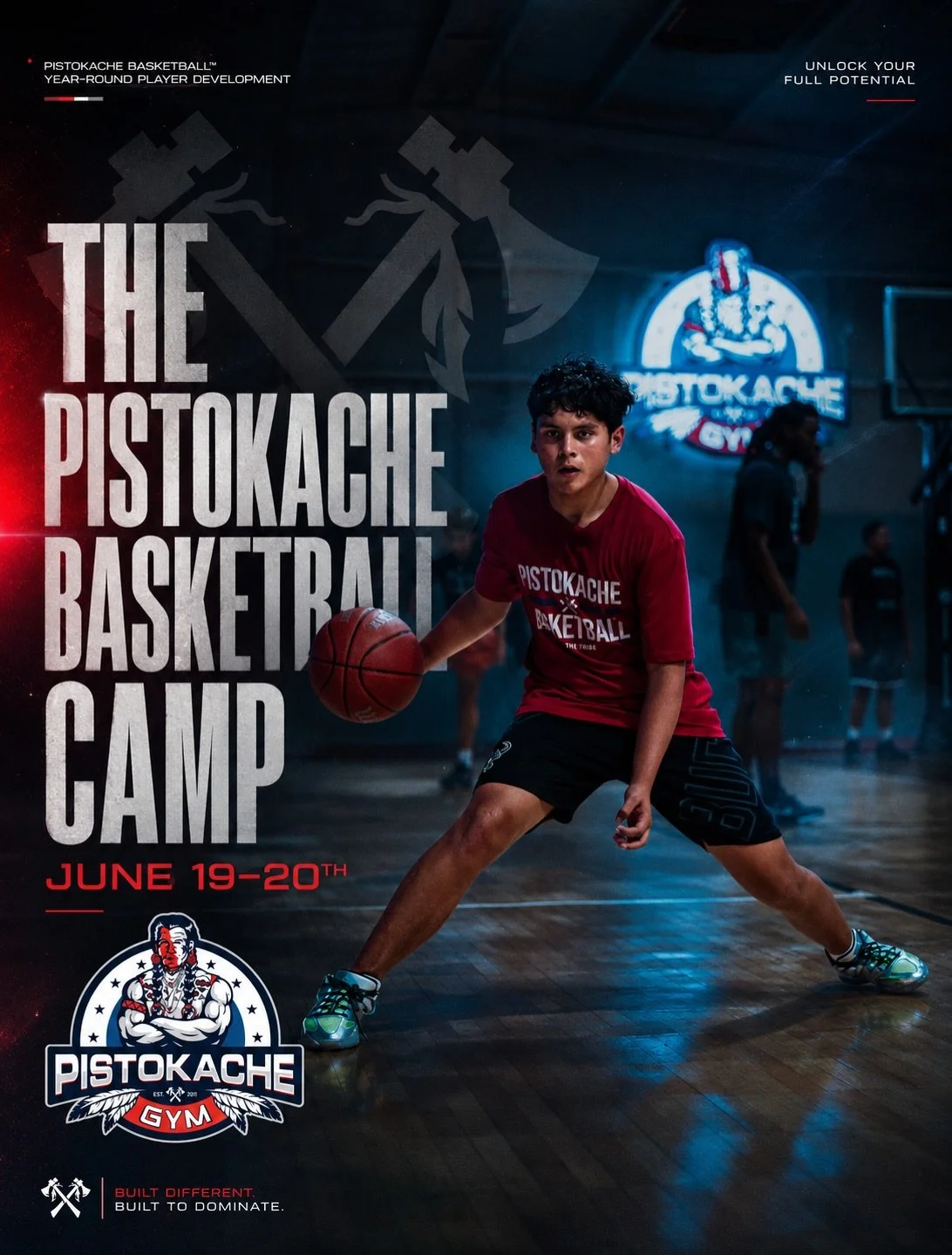 Only a few spots left for our upcoming basketball camp on June 19-20th!

Tap the link in our bio to sign up today or give us a call/text at 956-249-8907 to learn more 💪

Camp Hours:
YOUTH (8-13): 10:00 AM - 12:30 PM
ADVANCED (13-18): 1:30 PM - 4:00 