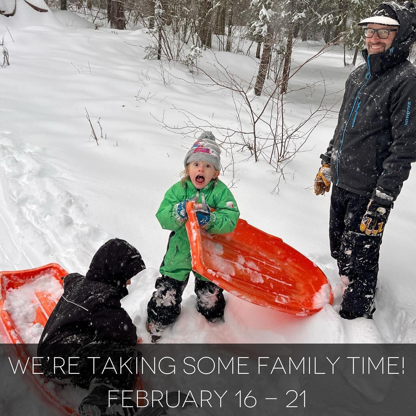 We&rsquo;re taking some family time! ❄️❄️⁣
⁣
We&rsquo;ll be out 2/16 - 2/21 and all orders placed during that time will ship when we return. ⁣
⁣
As a Thank You for your patience, take 10% off your order with code FAMILYTIME 😊⁣
⁣
🙏🙏🙏⁣
⁣
⁣
#familyb