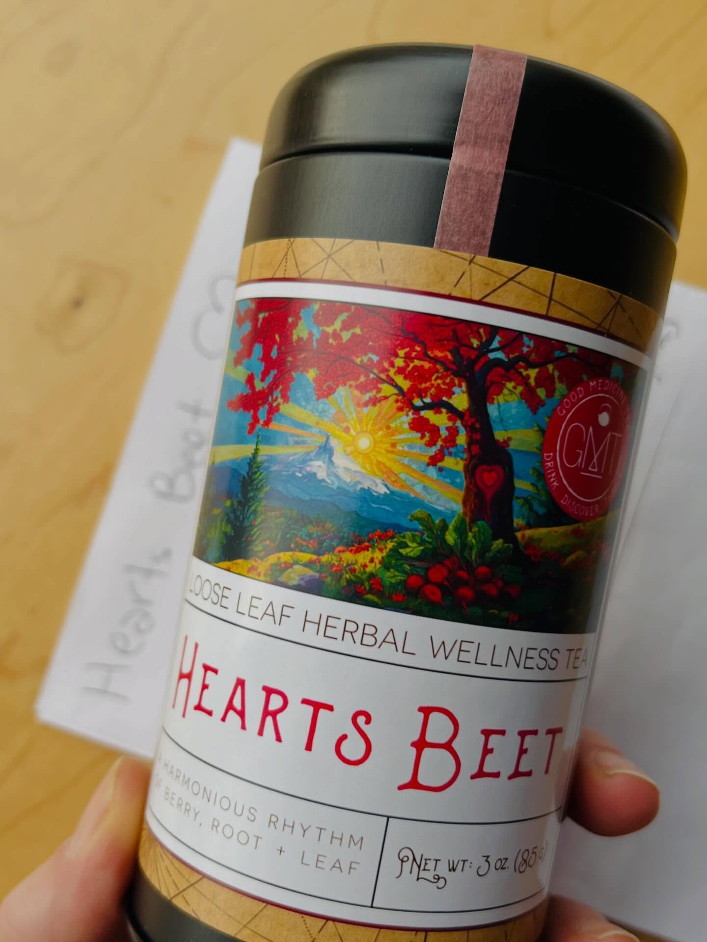 Keep heart, folks 💓⁣
⁣
I want to introduce our newest blend, Hearts Beet. ⁣
⁣
In my next post, I&rsquo;ll break down my intention behind this blend, but first I want to acknowledge that this is a dark time in our country. ⁣
⁣
And dark times call for