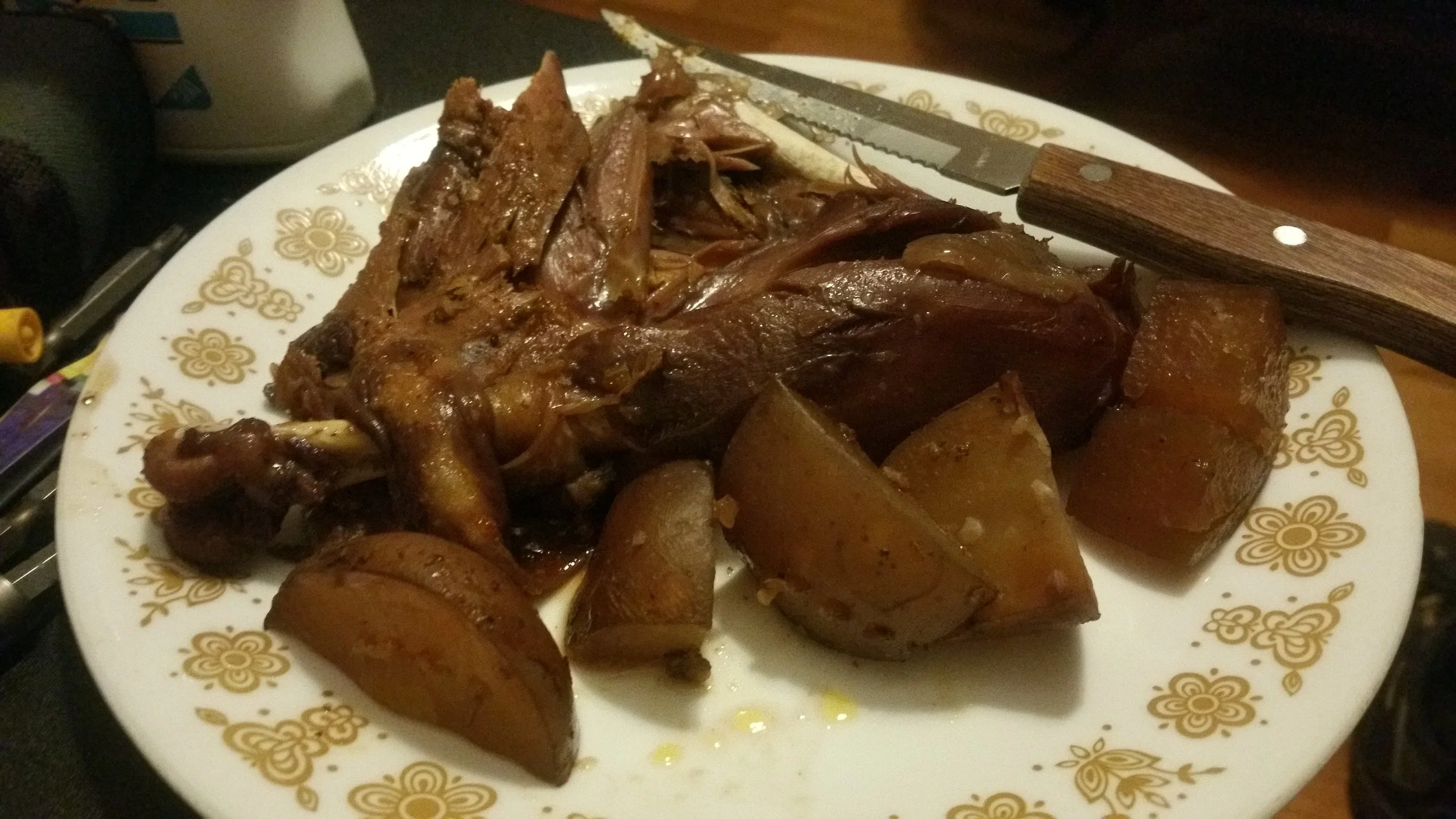 Cooking George (How to roast a chicken) — Gifts from Goats
