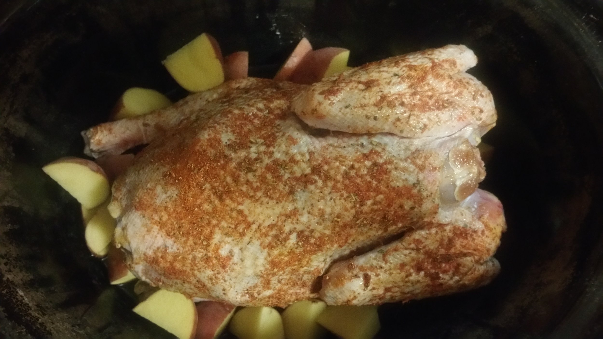 Cooking George (How to roast a chicken)