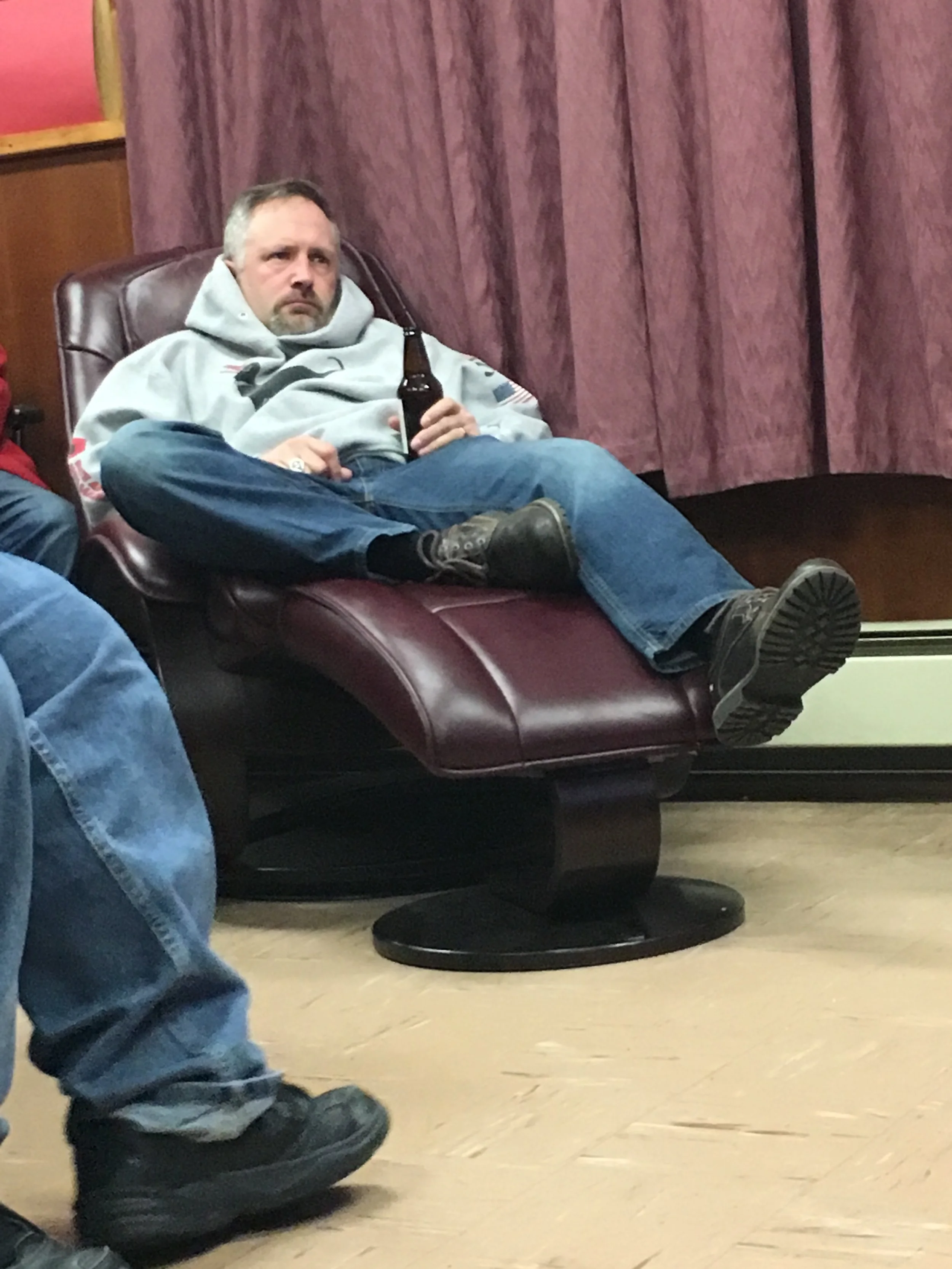 Brother Robby in his happy place.