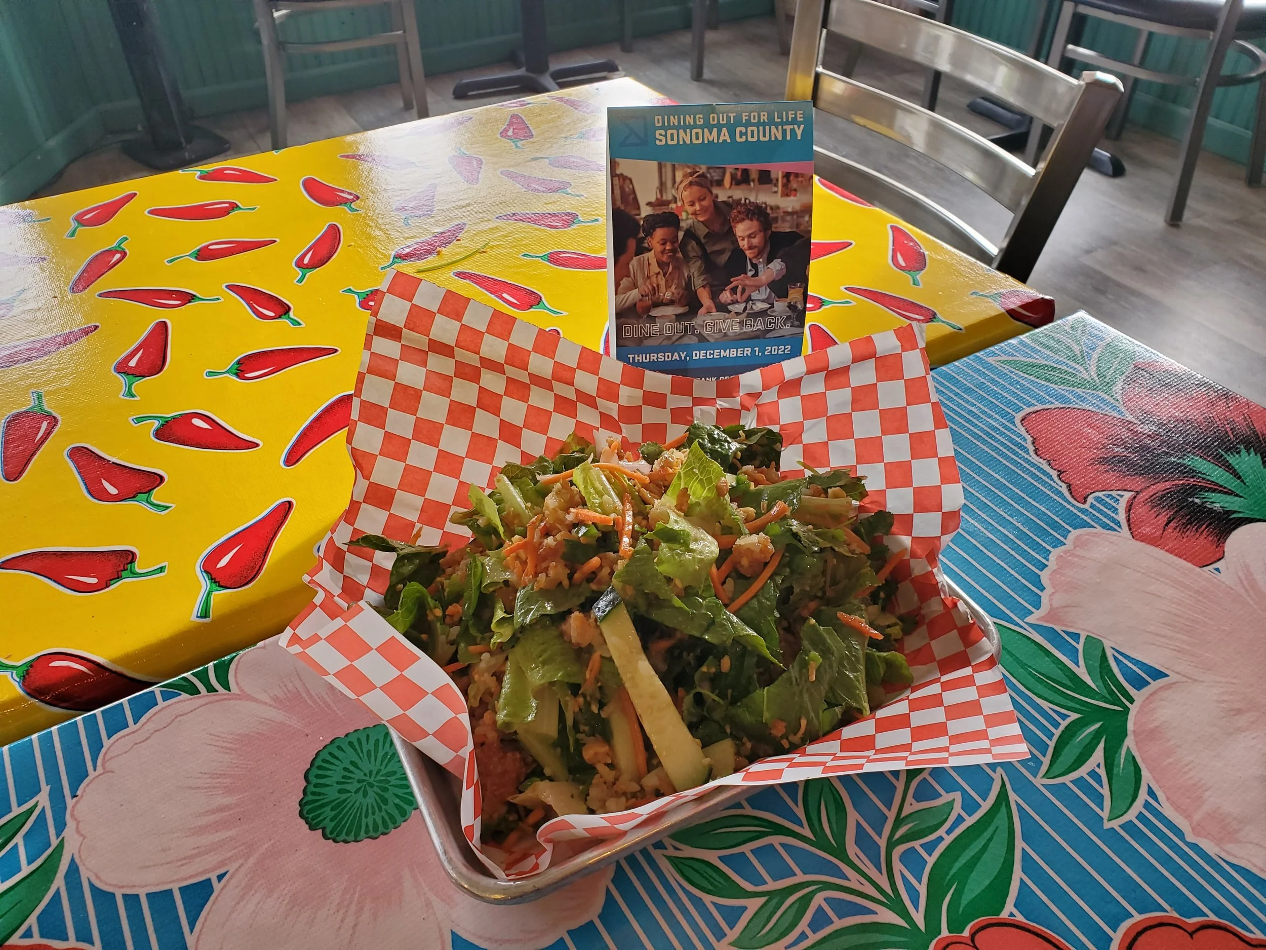 Dining Out For Life Sonoma County — Food For Thought Food Bank