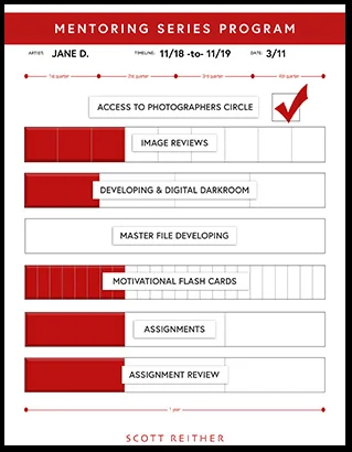 All of your efforts will be tracked and shared with you quarterly with a visual timeline.