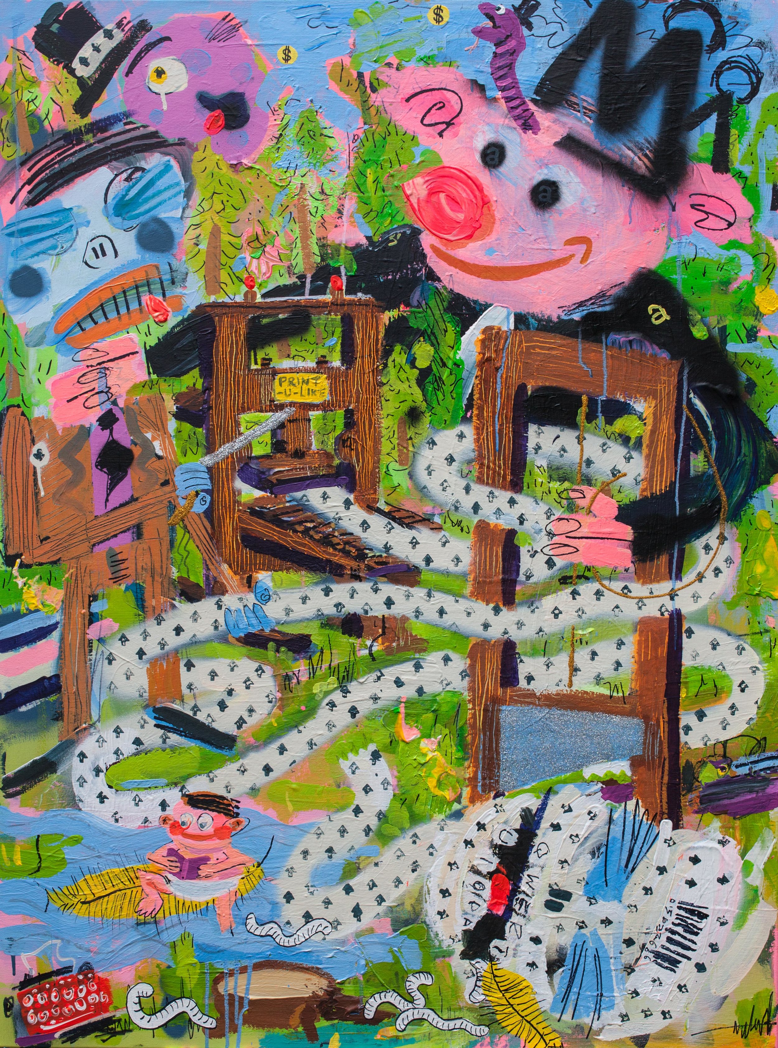SWALLOW AMAZON (LUDDITES' NIGHTMARES), 2016