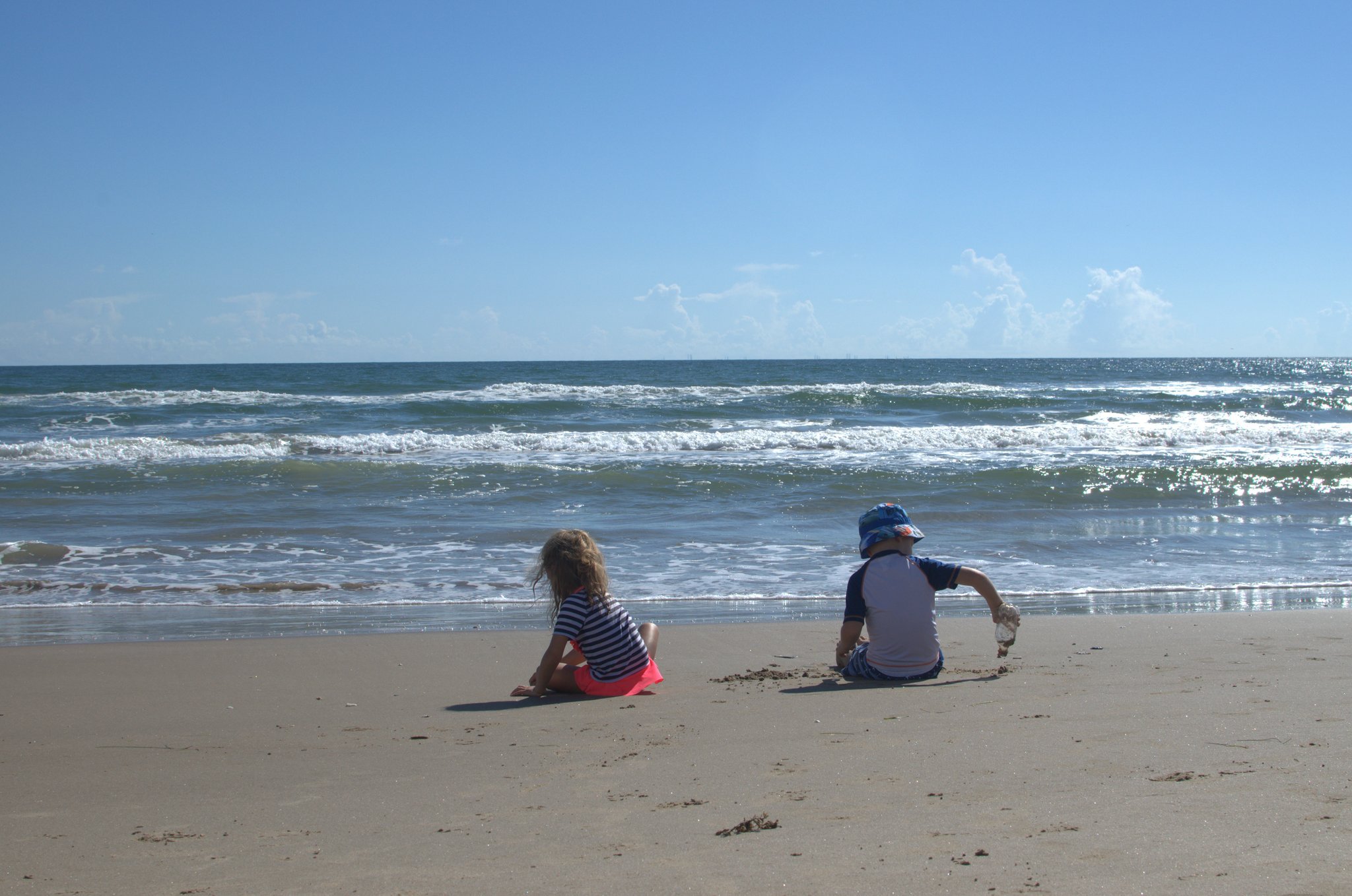 South Padre Island with my kids