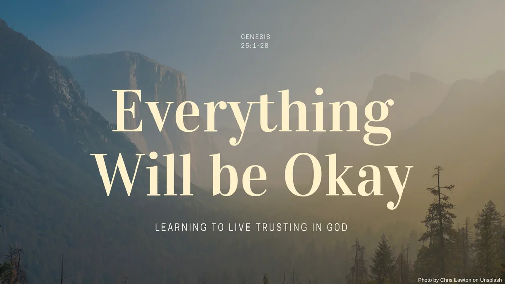 Everything Will Be Okay — Pr. Marlon's Blog