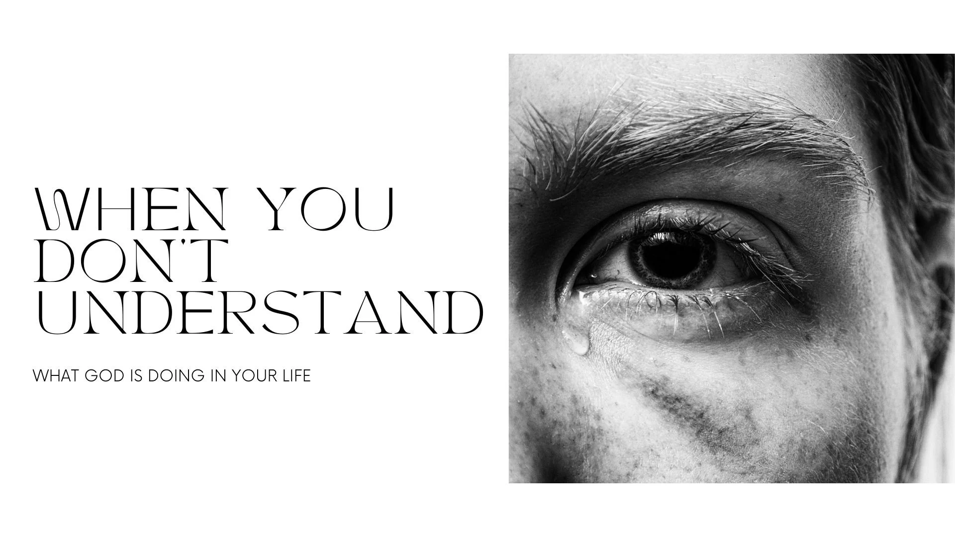 When You Don't Understand