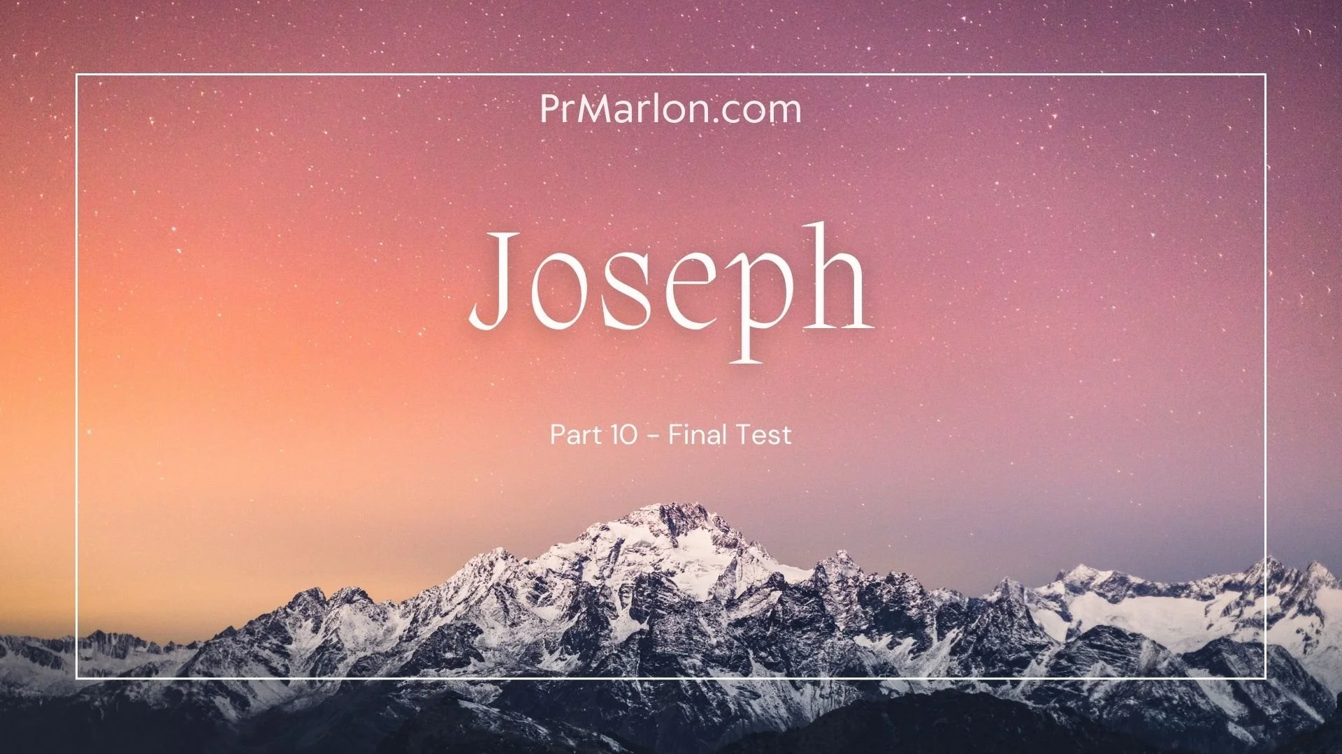 The Final Test