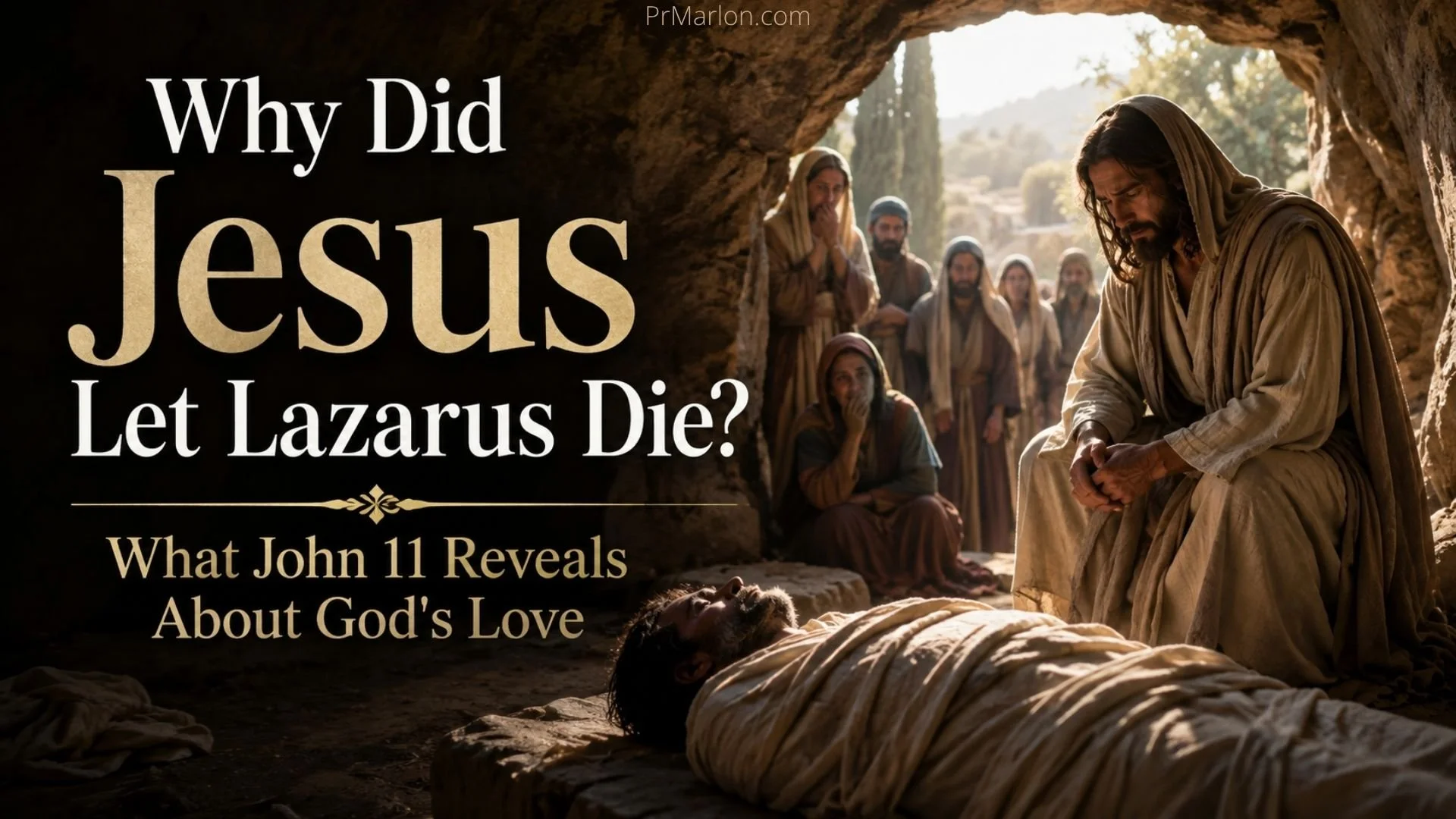 Why Did Jesus Let Lazarus Die?