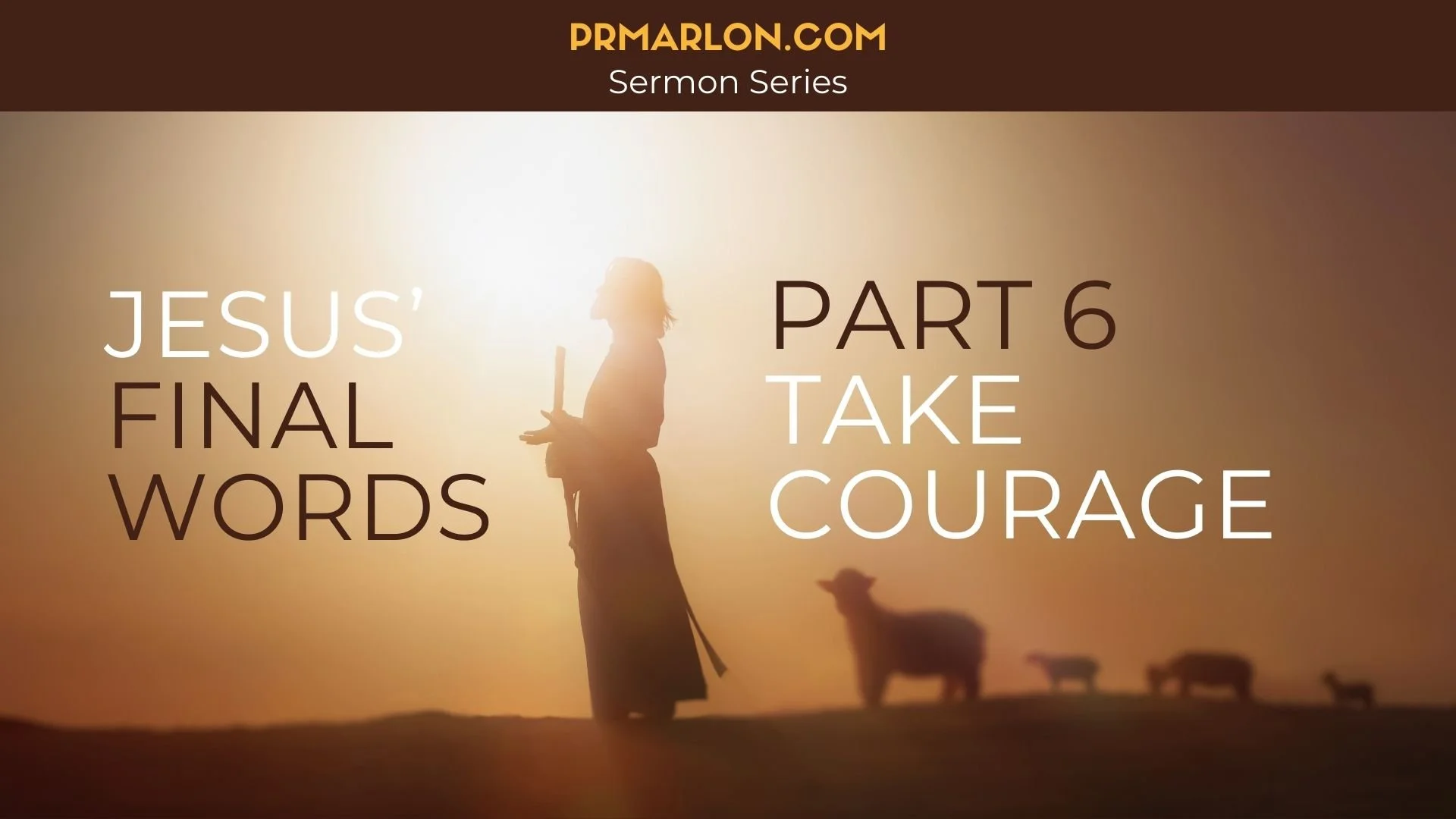 Finding courage in troubled times