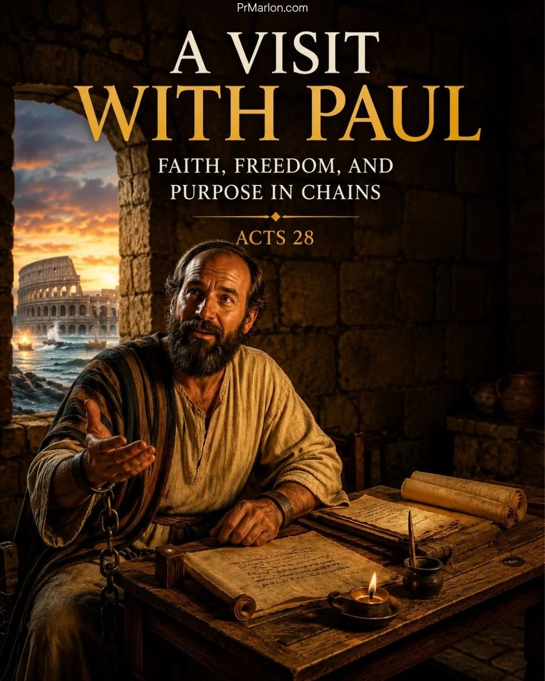 A Visit with Paul: Faith, Freedom, and Purpose in Chains
