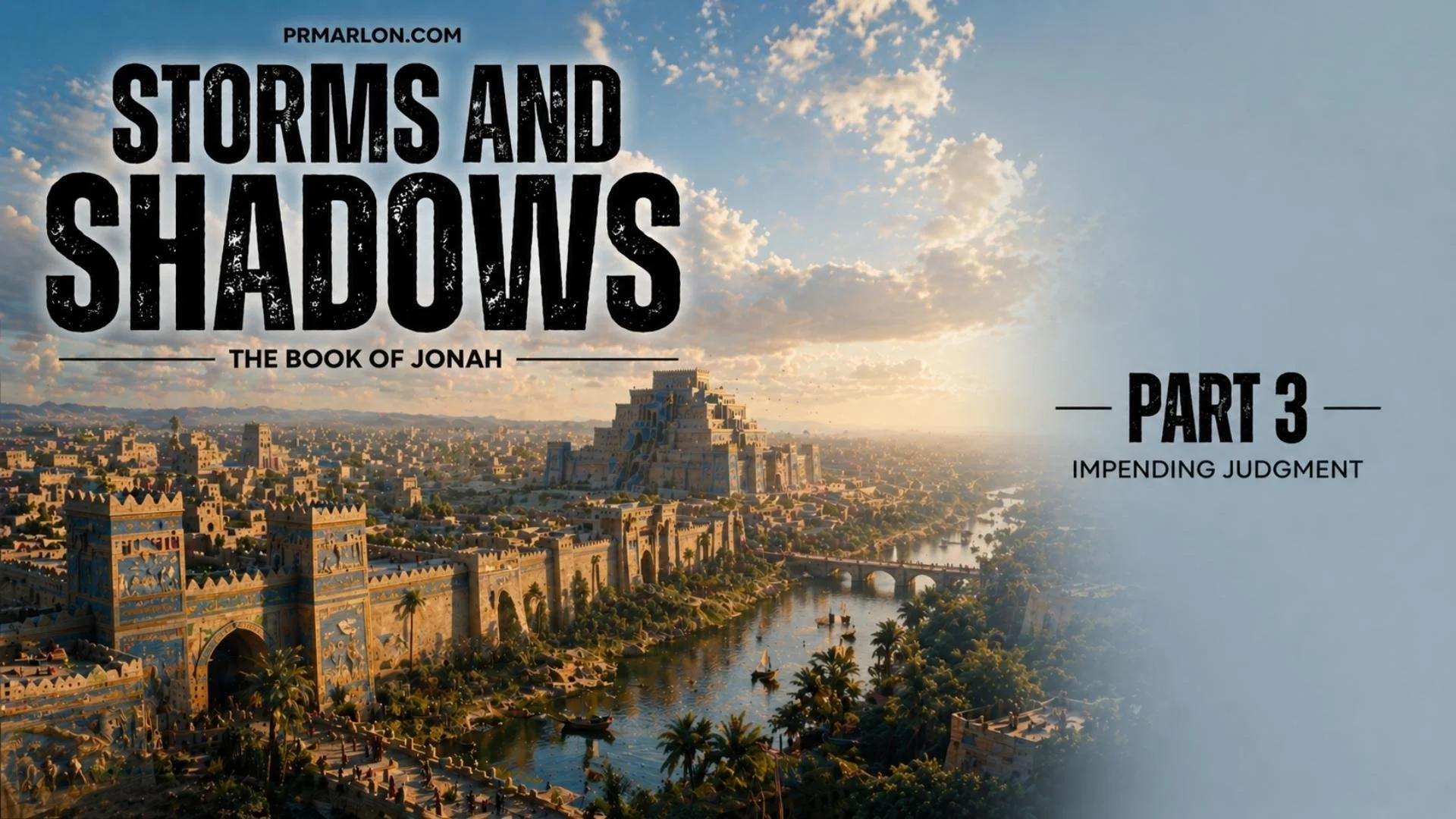 Jonah 3 explores repentance, judgment, and grace as the people of Nineveh humble themselves before God and experience His mercy instead of destruction.