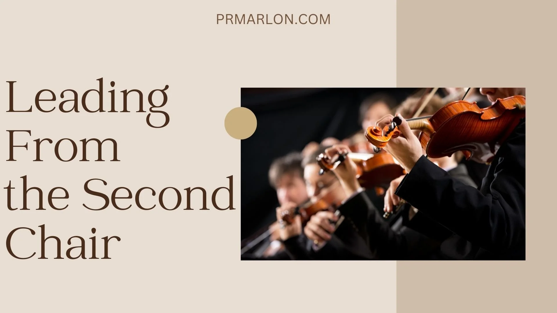 How to lead when you're not the official leader.