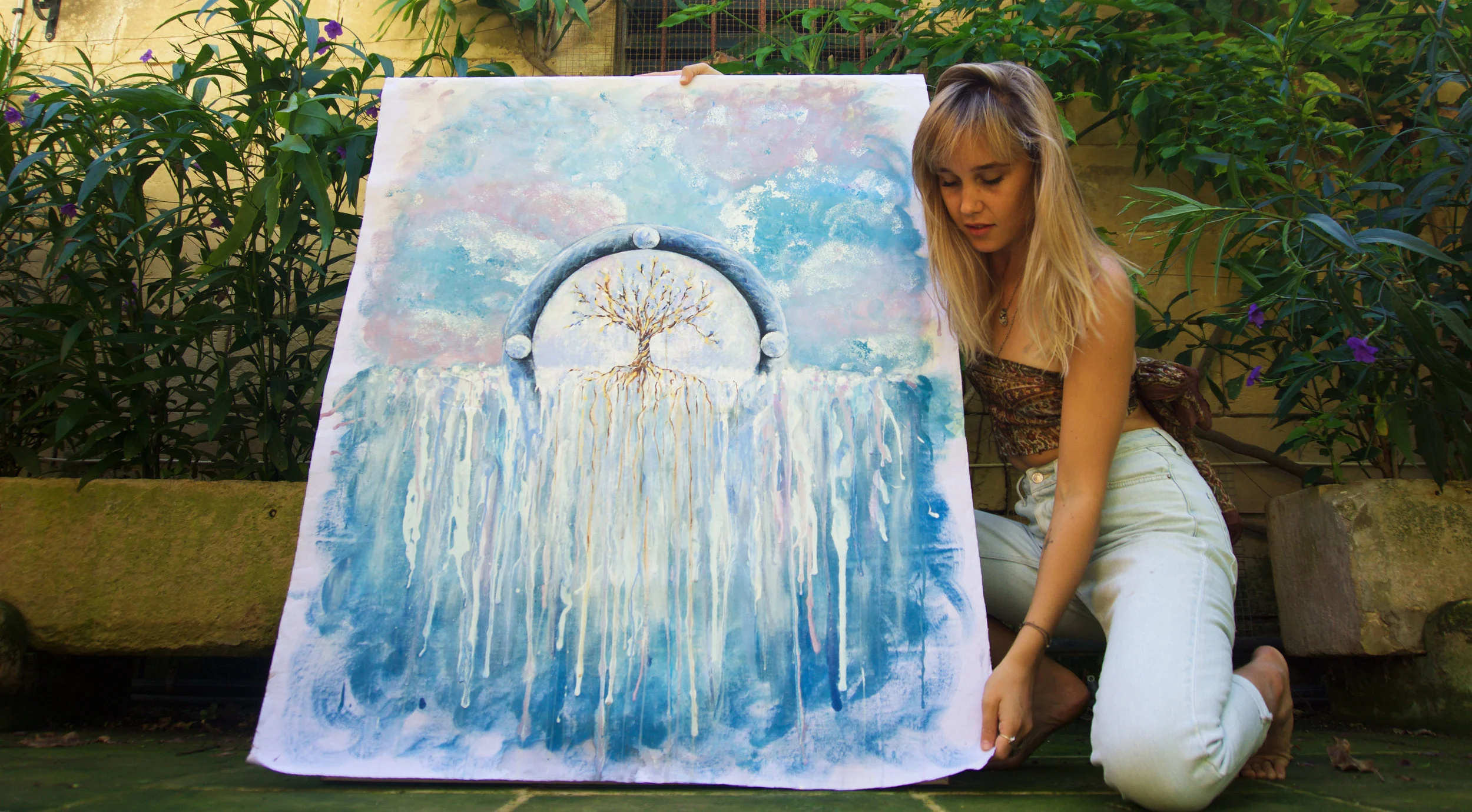 'Porthole' Original Painting