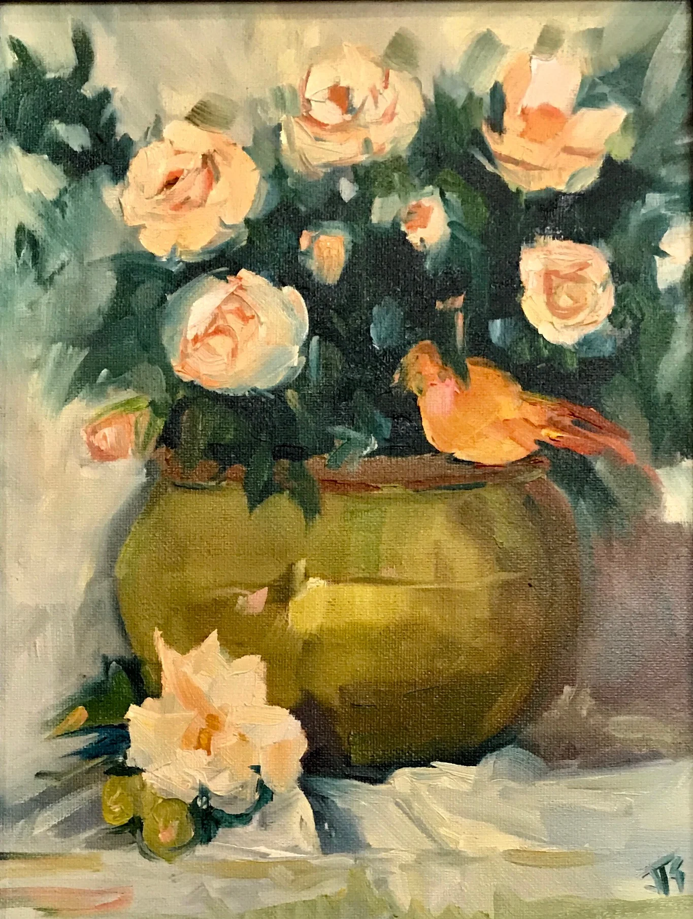 Bird & Flowers