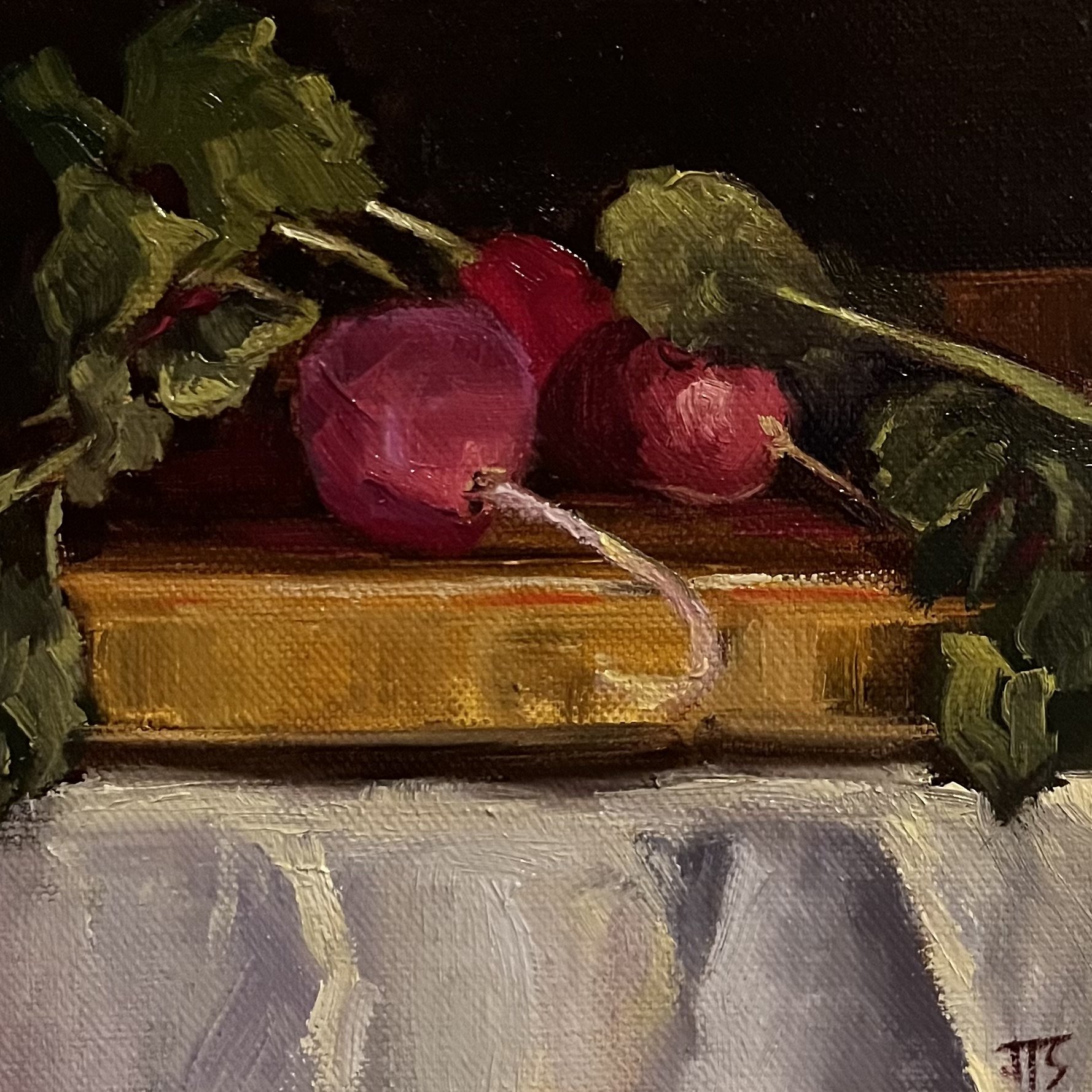 Radishes on Folds