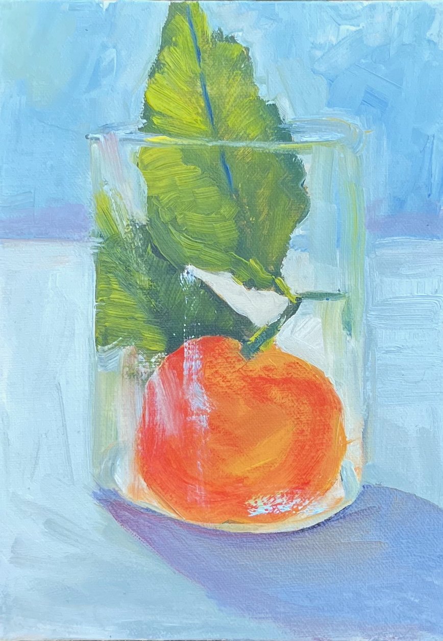 Orange in Glass