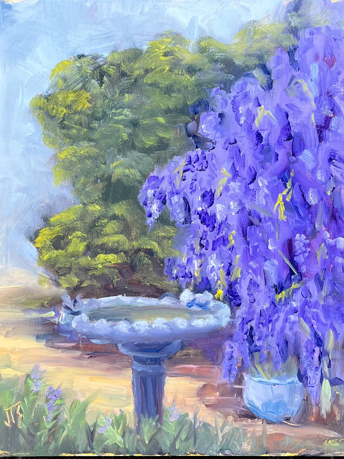 Wisteria Fountain