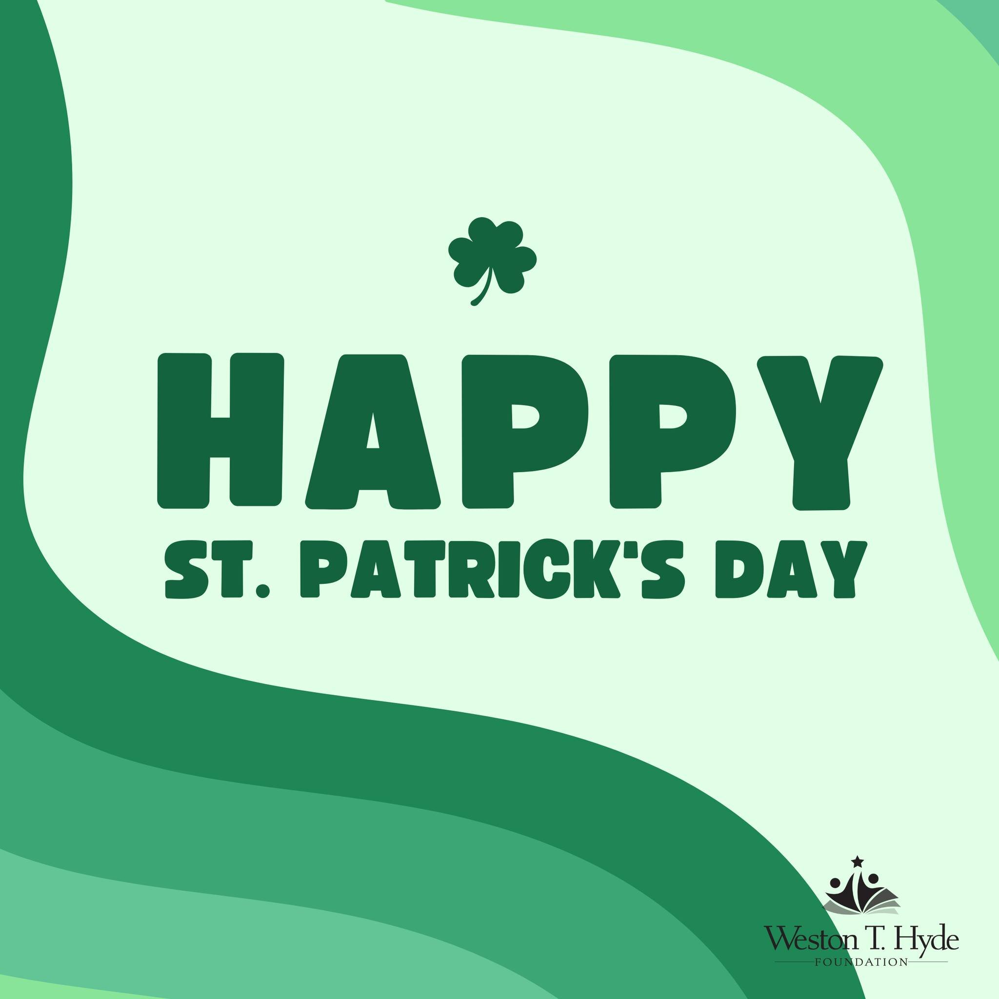 Happy St. Patrick's Day! ☘️