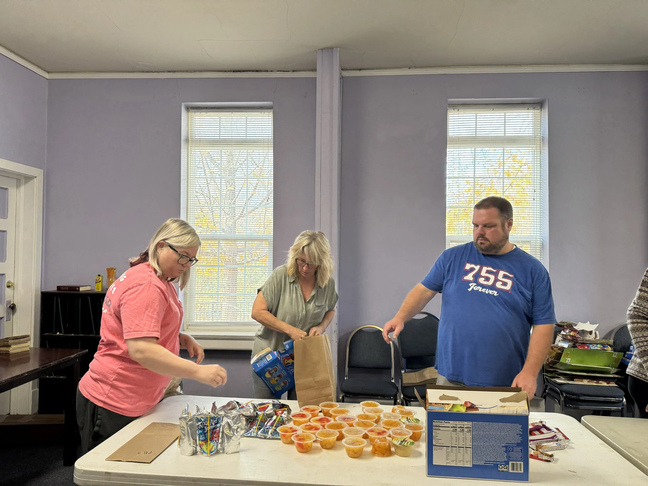 WE ARE a Lunch Meals Program, since the pandemic providing food supplements for the disadvantage and those with disabilities struggling to make ends meet with our community outreach volunteers. 