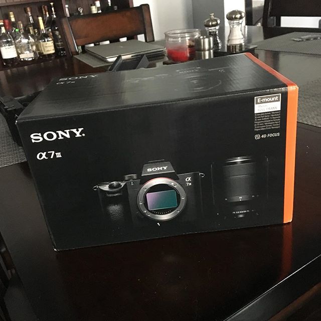 New gear day for me #sonya7iii  #photography