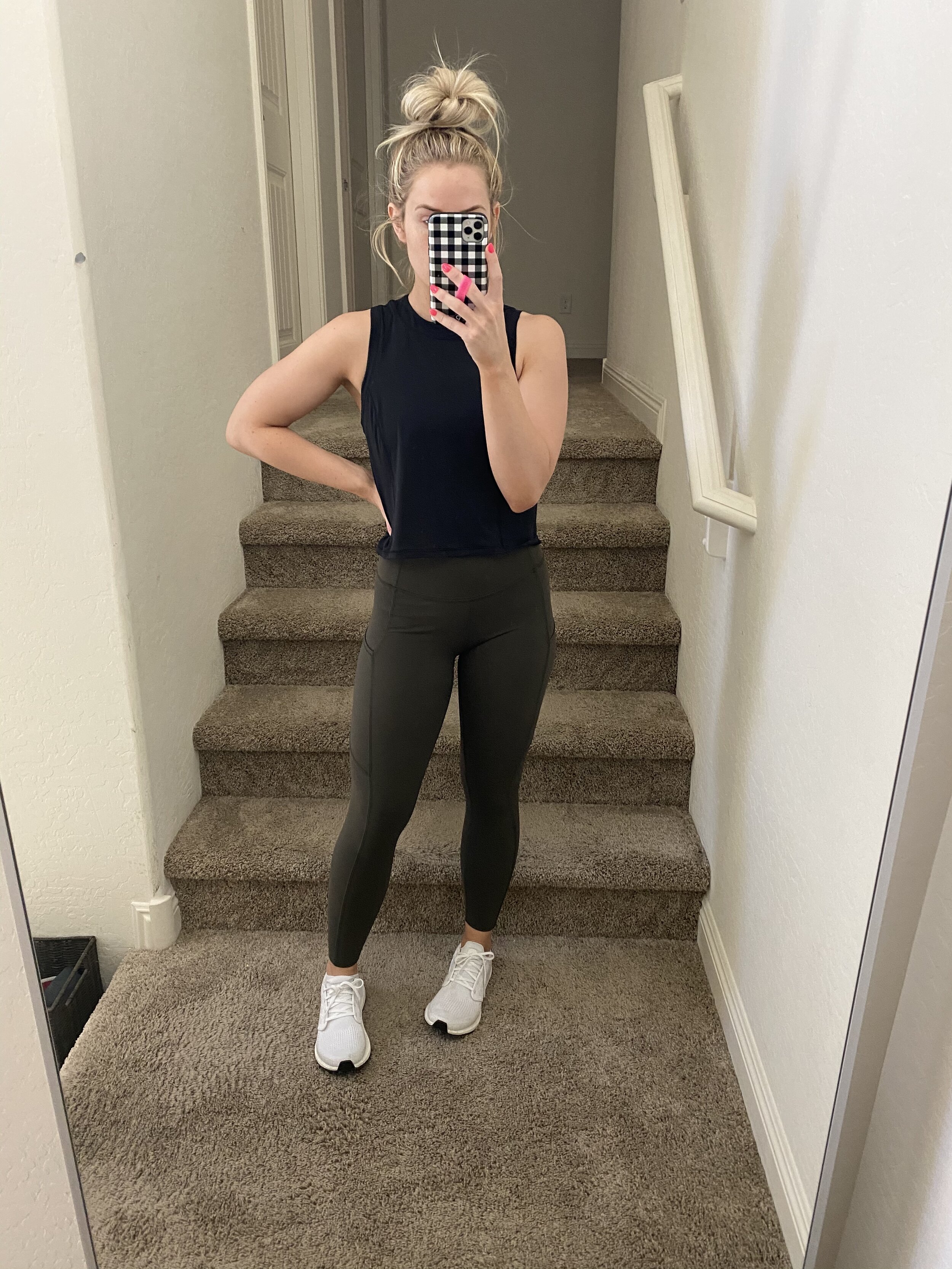 lululemon fast as light tank dupe