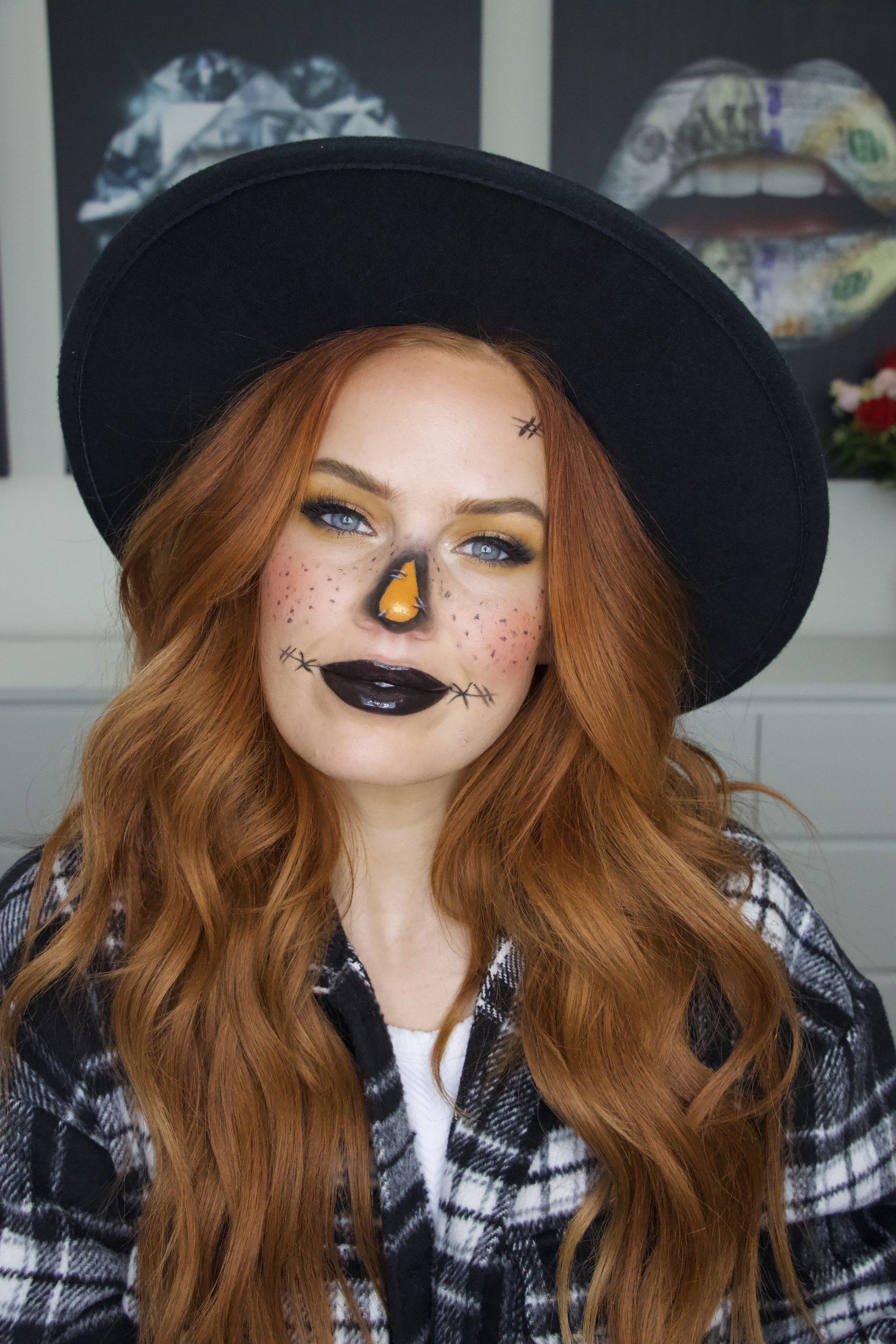 Scary Scarecrow Makeup