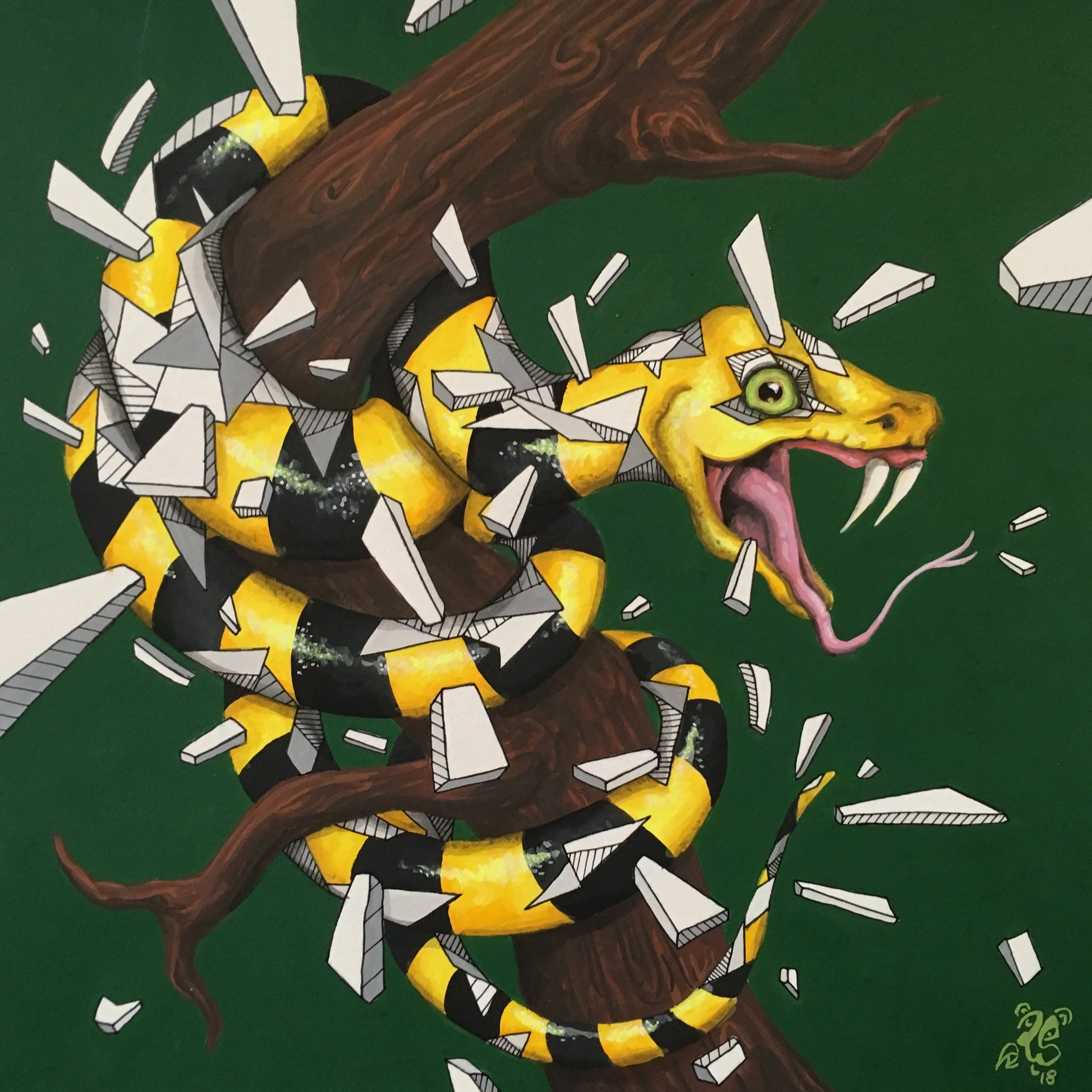 Caution Snake!