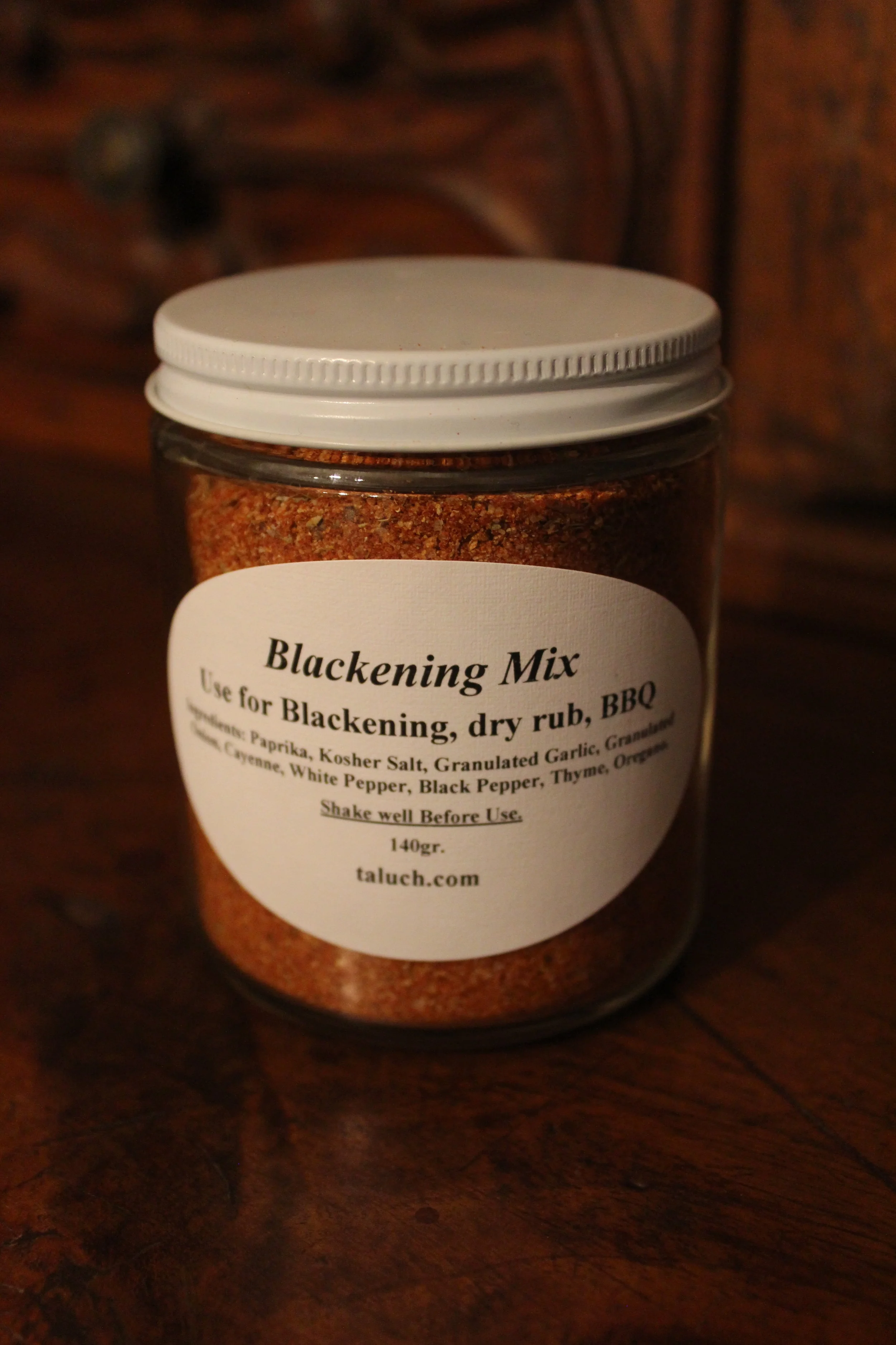 Blackening Mix | 140 gr. | 8oz glass jar |