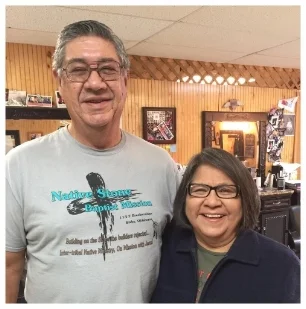 Gus and her husband Mike