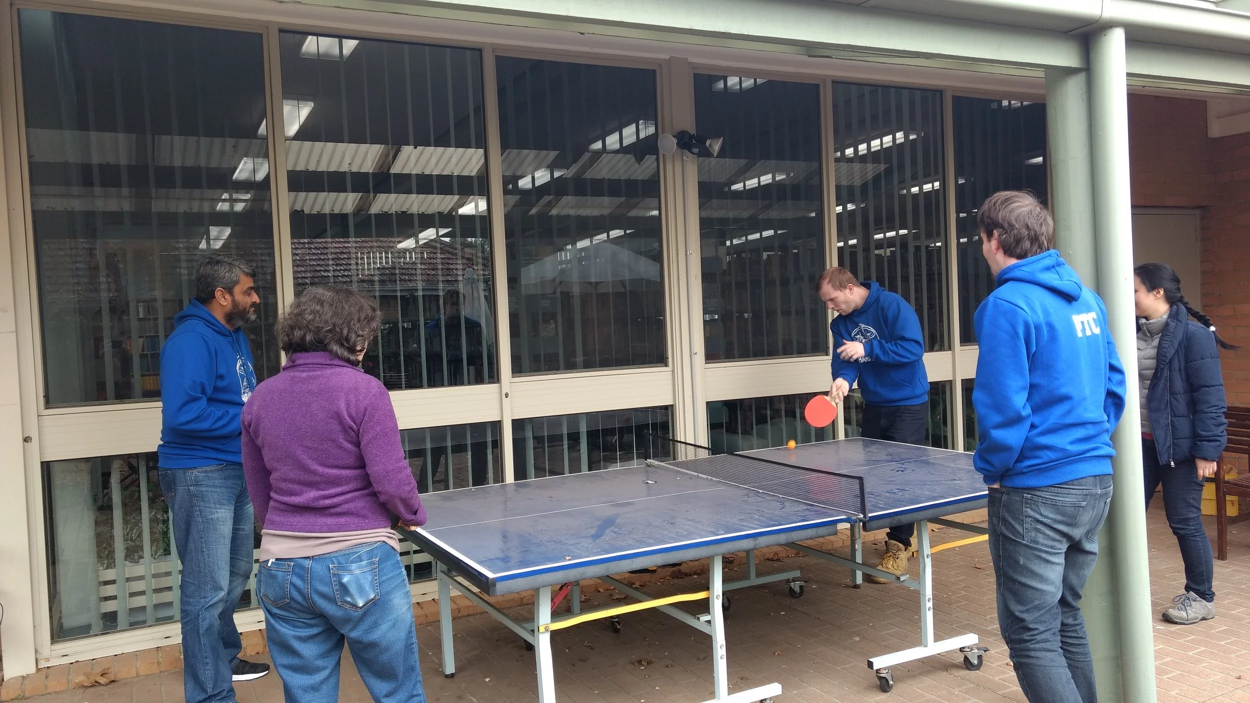 jpf students table tennis