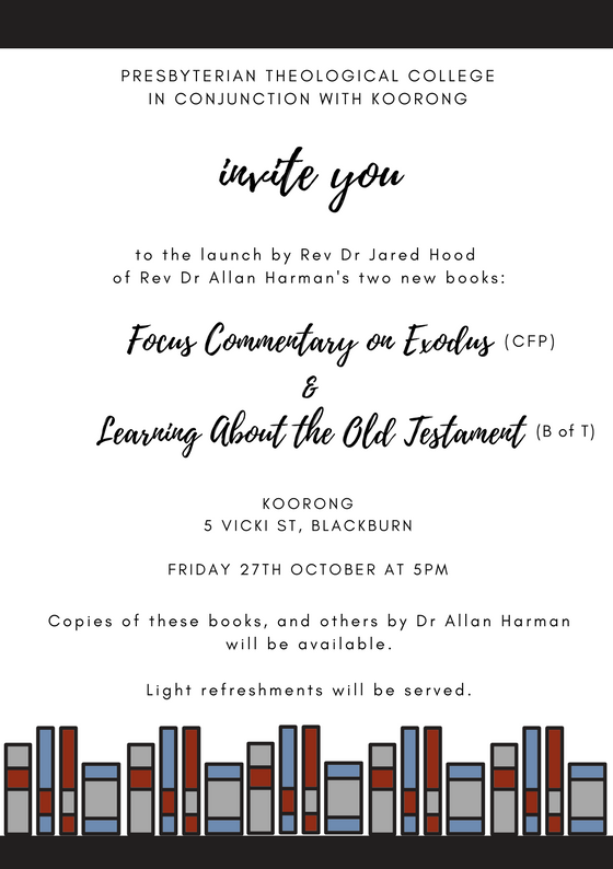 book launch poster