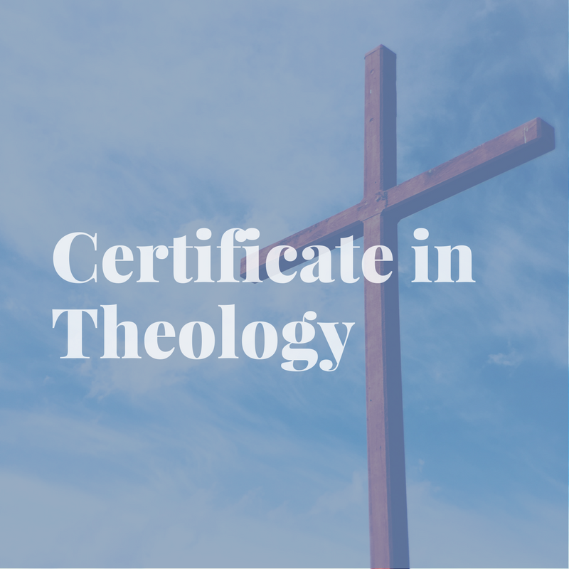 Certificate in Theology