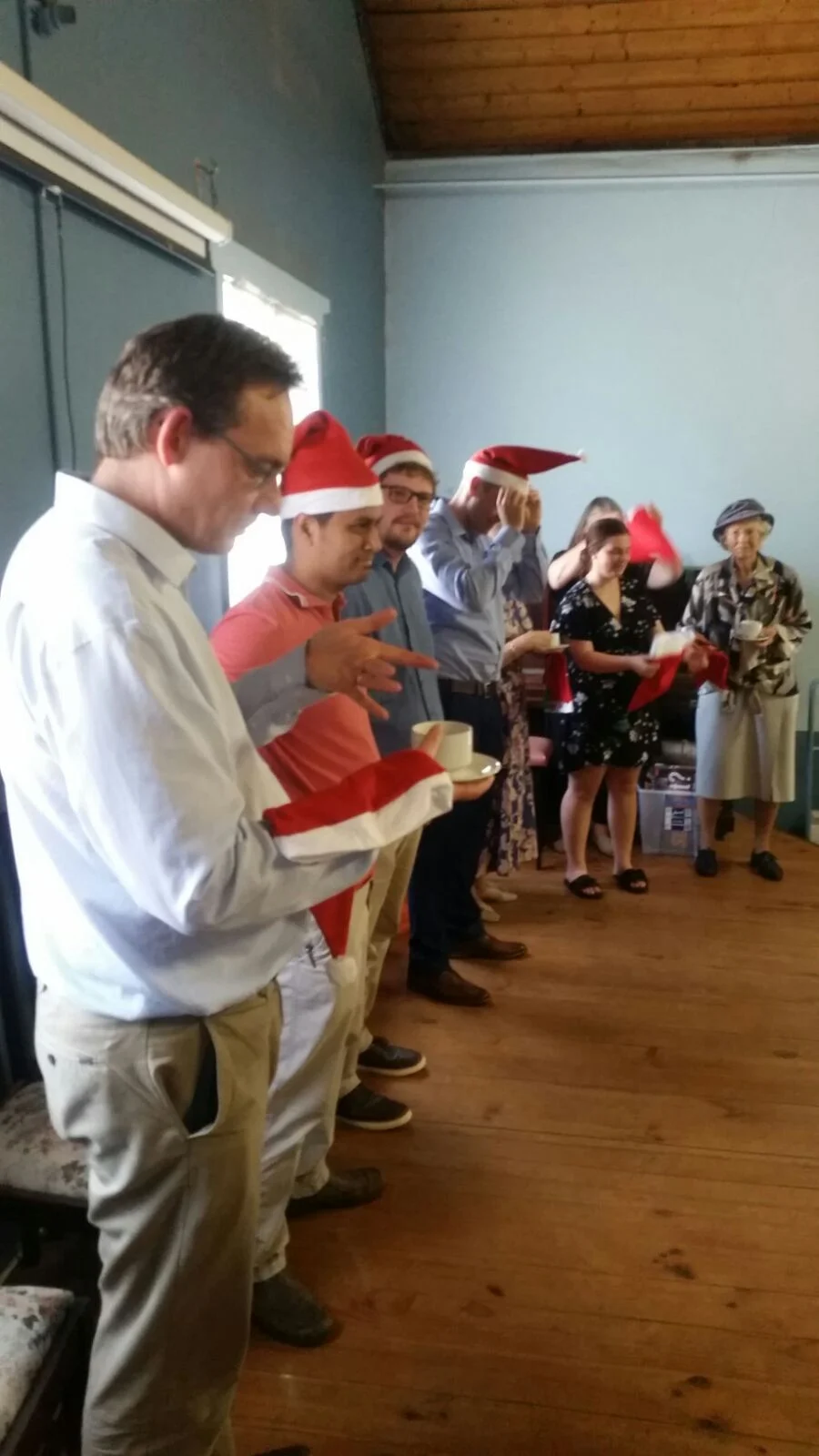 Caroling practise!&nbsp;