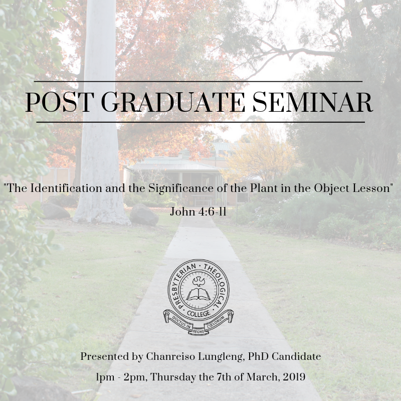 Post-graduate Seminar