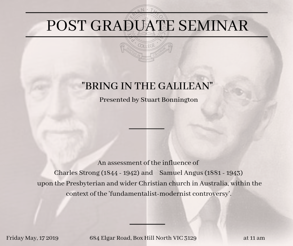 Post-graduate Seminar