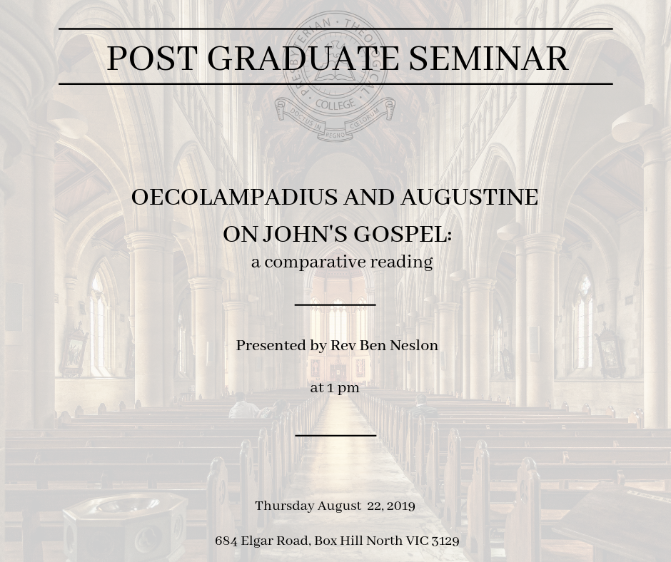 Post-graduate Seminar
