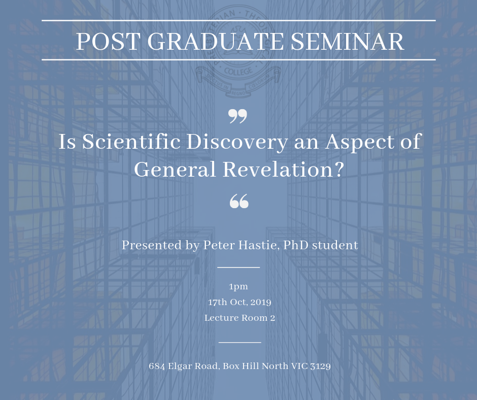 Post-graduate Seminar