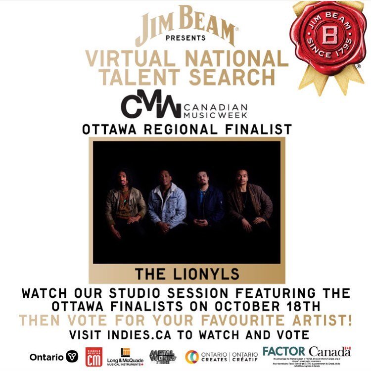 Head to INDIES.CA, watch @thelionyls performance and vote for them to win the #jimbeamtalentsearch!