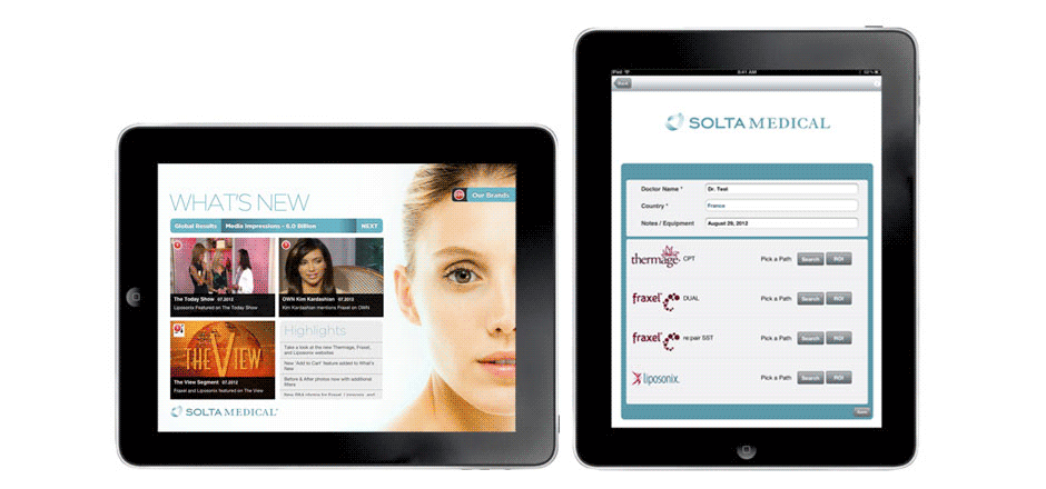  Solta What's New &amp; ROI Calculator Apps 
