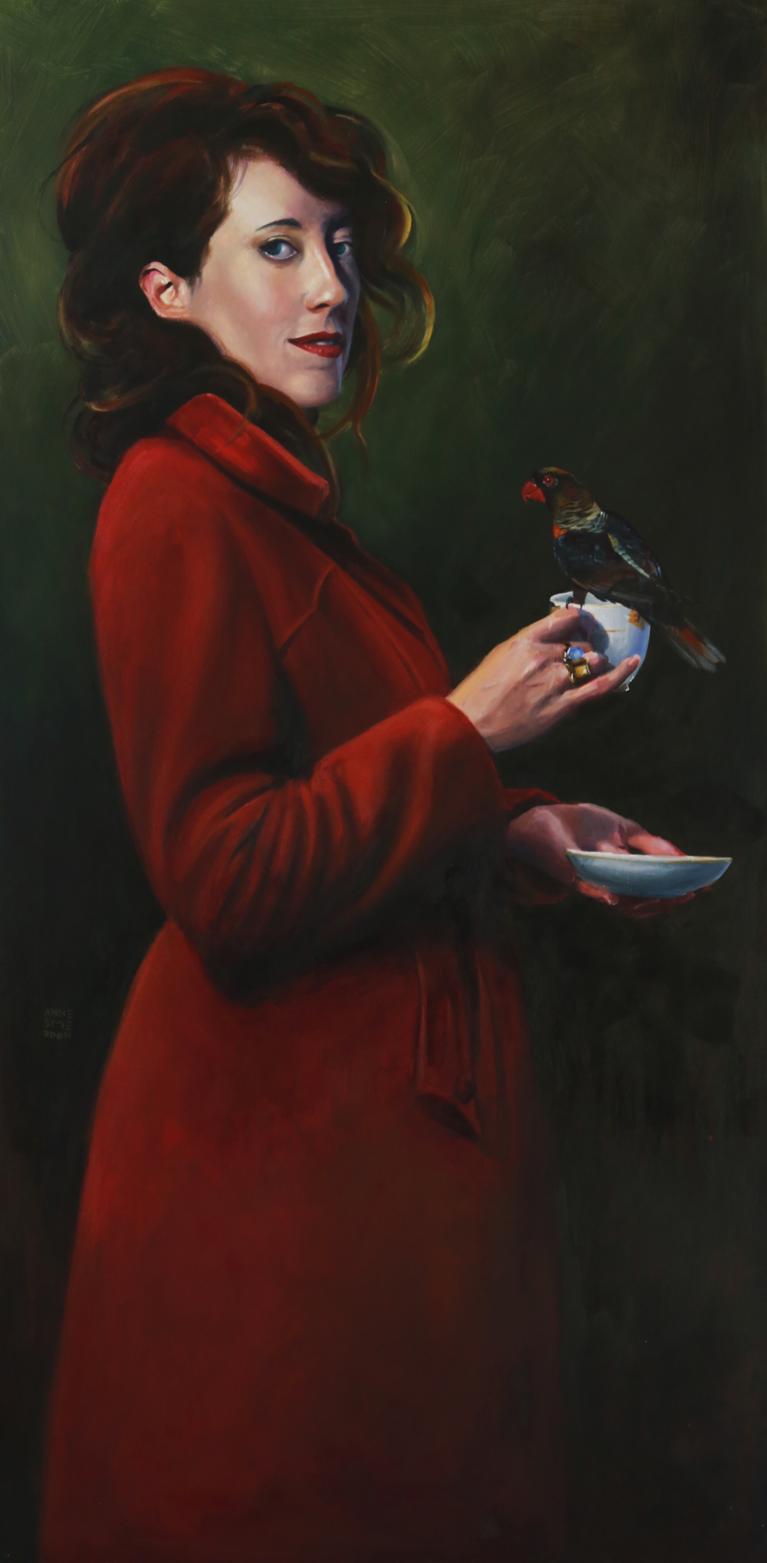 Portrait of Corinne (and Pheonix)