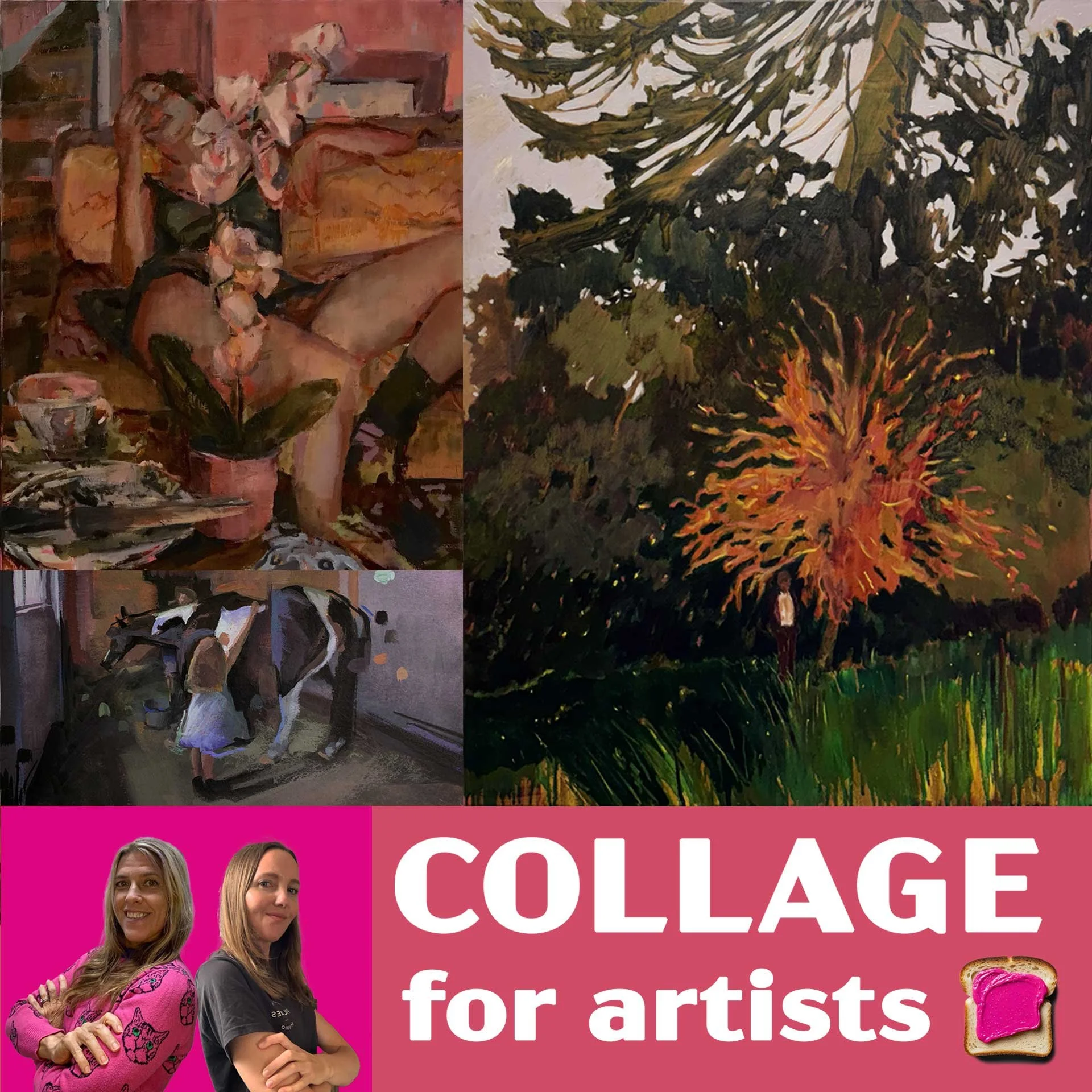 #7 Using Collage to Spark New Paintings with Ben Crawford